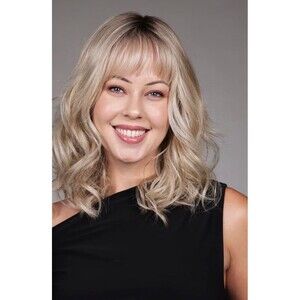 Belle tress “Simone” Lux SE Wig color Sparkling Champagne  Handtied cap New